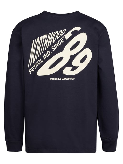 Petrol Industries - Jongens Grafisch T-shirt Mammoth - Blauw - Image 2