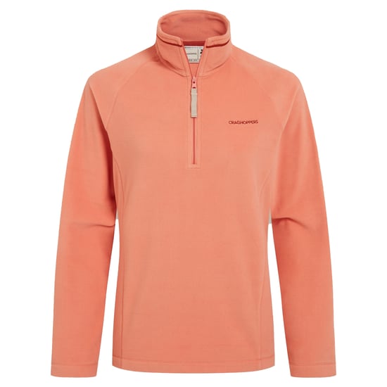 Craghoppers Dames/Dames Nation Trust Miska Half Zip Fleece Top (Gekruide abrikoos) - Image 2