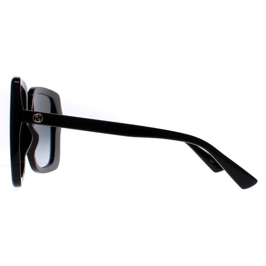 Gucci Vierkante Dames Zwart Grijs GG1314S - Image 3