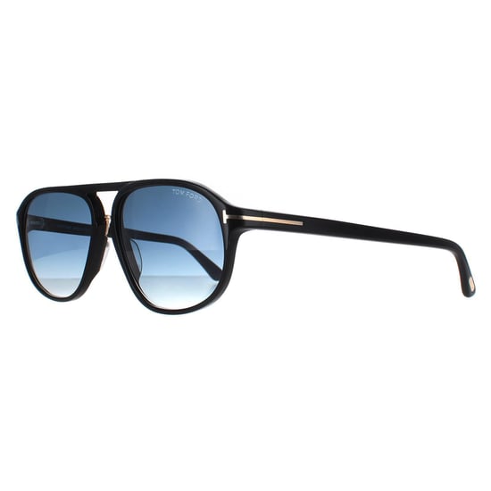 Tom Ford Zonnebril 0447 Jacob 01p Glanzend Zwart Groenverloop - Image 2
