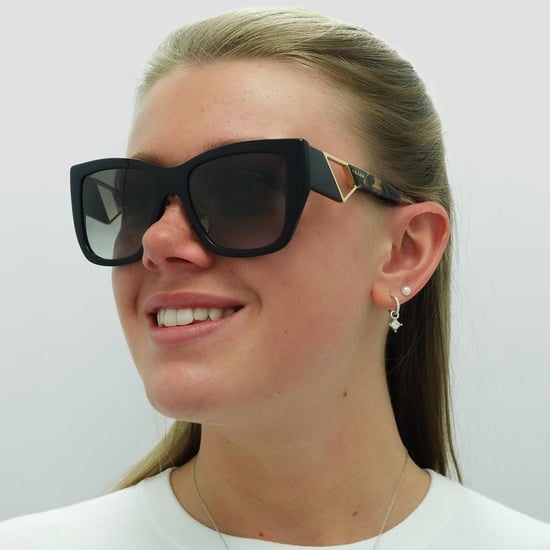 Prada PR21YS 1AB0A7 zwart en schildpad grijs gradiënt zonnebril - Image 6