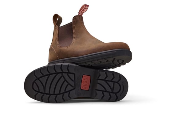 Rossi 303 Endura bruinbruine leren Chelsea-laarzen - Image 4