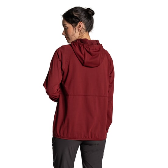 Craghoppers Dames/Dames Aya Nosilife Hooded Jacket (Riad Rood) - Image 3