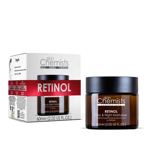 skinChemists Anti-Aging Retinol Nachtbevochtiger met SYN®AKE 60ml - Image 1