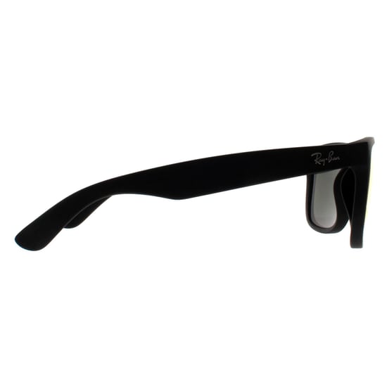 Ray-Ban Zonnebril Justin 4165 622/6Q Rubber Zwart Rode Spiegel - Image 4
