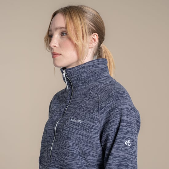 Craghoppers Dames/Dames Esk II Half Zip Fleece Top (Antraciet) - Image 5