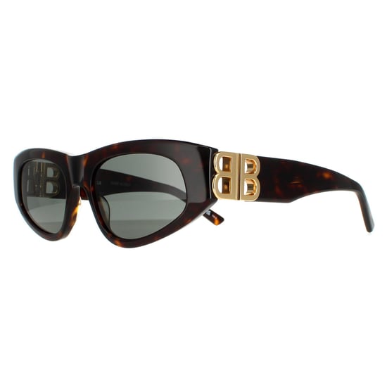 Balenciaga ovale dames donkere havana groen bb0095s - Image 2