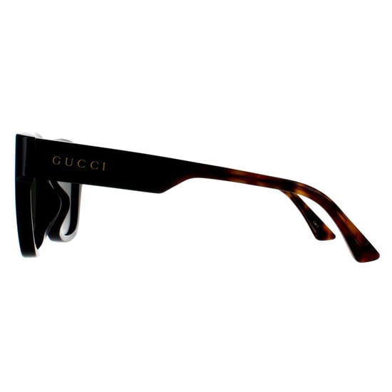 Gucci Square Heren Zwart met Havana Grijs GG1670SK - Image 3