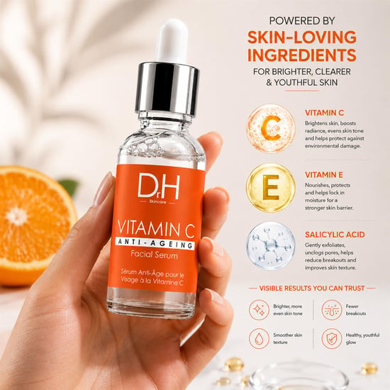 Dr H Anti-aging gezichtsserum met vitamine C 30 ml - Image 3