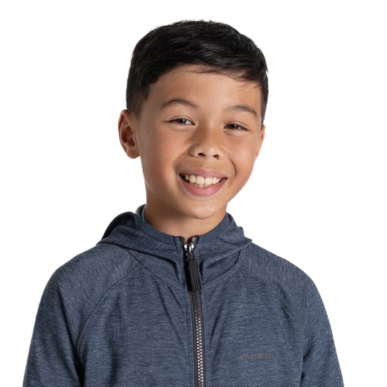 Craghoppers Frey Nosilife Hooded Jacket voor kinderen/Kinderen (Blauwe Marine) - Image 3
