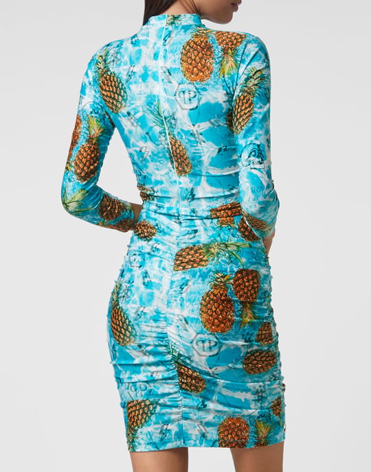 Korte Jurk Pineapple Skies - Image 3