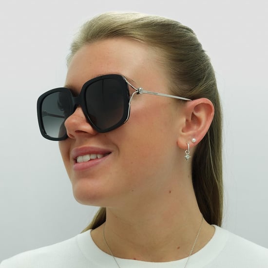 Alexander McQueen Square dames zwart zilver grijs gradiënt am0374s - Image 6