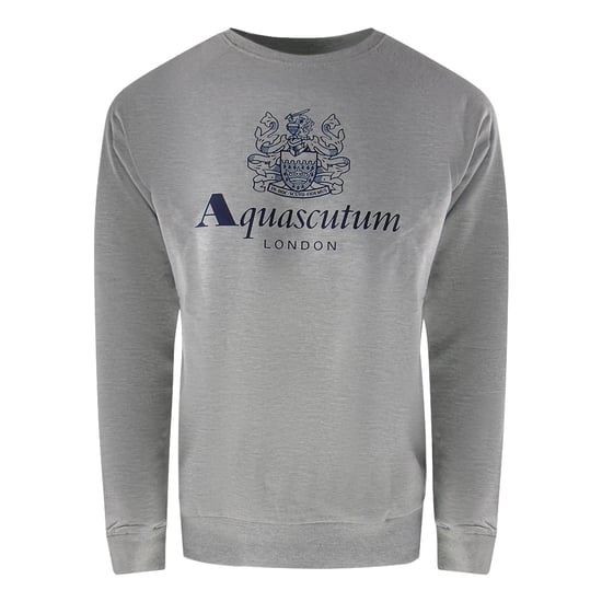 Aquascutum Old School Crewneck Grijze Trainingsbroekset - Image 2