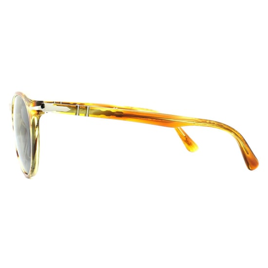 Persol Zonnebril 3152 9043/56 Bruin Gestreept Geel Blauw Anti-Glare - Image 3