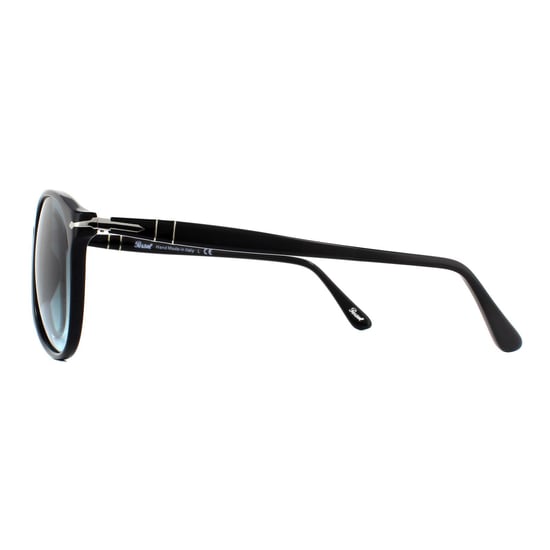 PERSOL Zonnebril 9649 95/Q8 Zwart Blauw Verloop - Image 3