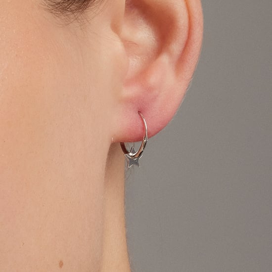 Luxenter Essential 925 Sterling zilveren gerhodineerde oorbellen - Image 4