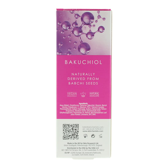 Skin Chemists Jeugdserie Retinol & Bakuchiol Gezichtserum 30ml - Image 3