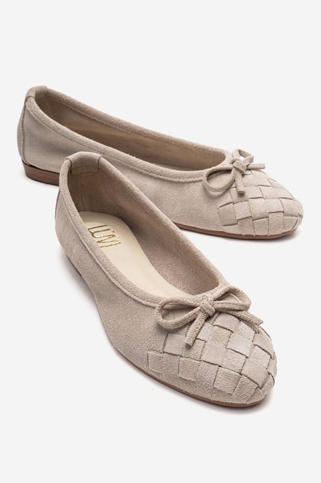 Nopos Leren Cap Toe Ballerina - Image 1