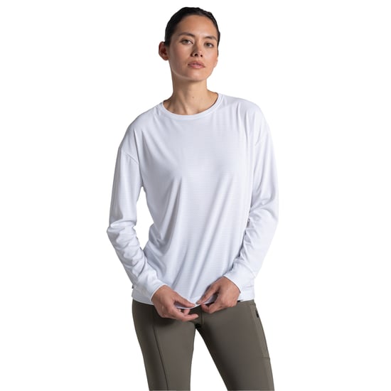Craghoppers Dames Nosilife Langsleeve T-shirt (Wit) - Image 1