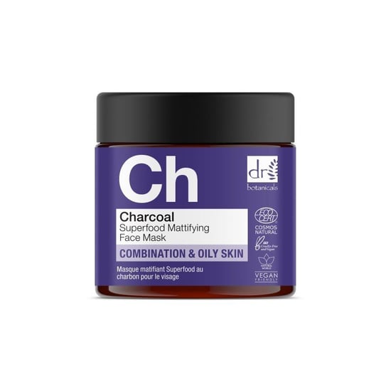 Dr. Botanicals Geavanceerd houtskool anti-aging matterend gezichtsmasker 60 ml - Image 4