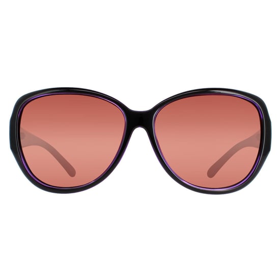 Ted Baker ovale dames zwart paars bruin gradiënt tb1394 shay - Image 1