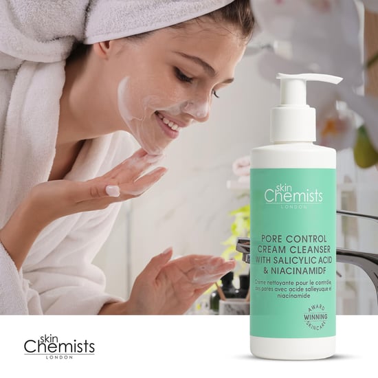 skinChemists Anti-aging poriënreinigende crème met salicylzuur en niacinamide 200 ml - Image 5