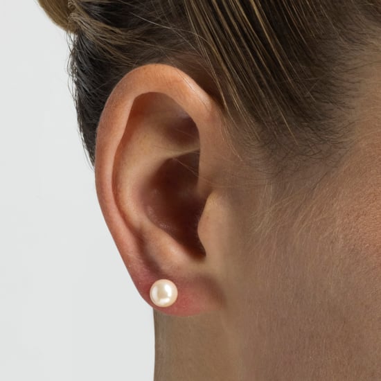 Luxenter Luxenter oorbellen, 925 sterling zilver en gerhodineerde roze parelgel - Image 3