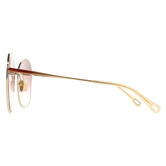 Chloe Square dames donkerbruine goud bruin gradiënt ch0015s - Image 3