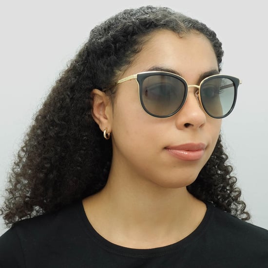 Michael Kors Cat Eye Dames Black Gold Gray Gracient zonnebril - Image 5