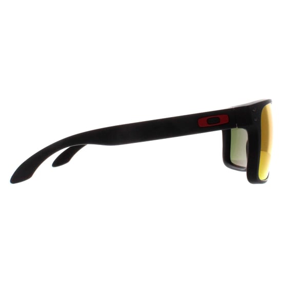 Oakley Square Mens Matt Black Prizm Ruby zonnebril - Image 4