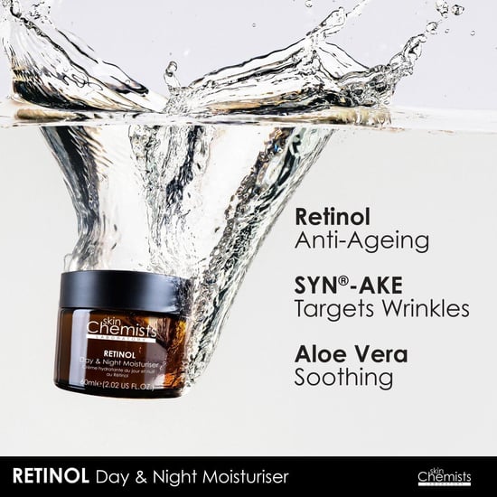 skinChemists Anti-Aging Retinol Nachtbevochtiger met SYN®AKE 60ml - Image 2