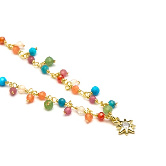 Luxenter Lision 18k goud afgewerkt collier - Image 3