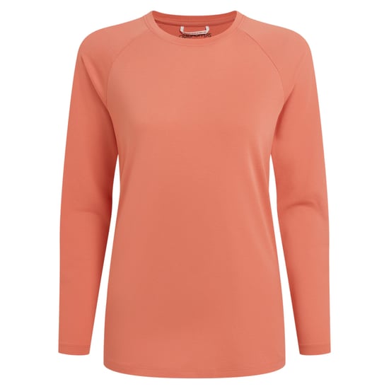 Craghoppers Dames/Dames Nour Nosilife T-shirt met lange mouwen (Gekruide abrikoos) - Image 2
