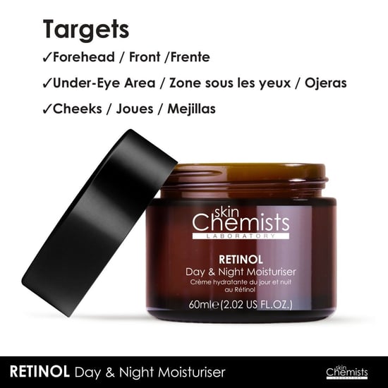 skinChemists Anti-Aging Retinol Nachtbevochtiger met SYN®AKE 60ml - Image 5