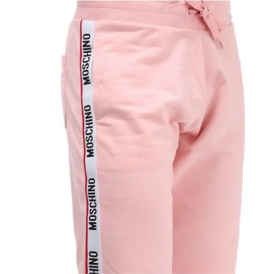 Moschino Gemerkt Tape Benen Roze Shorts - Image 3