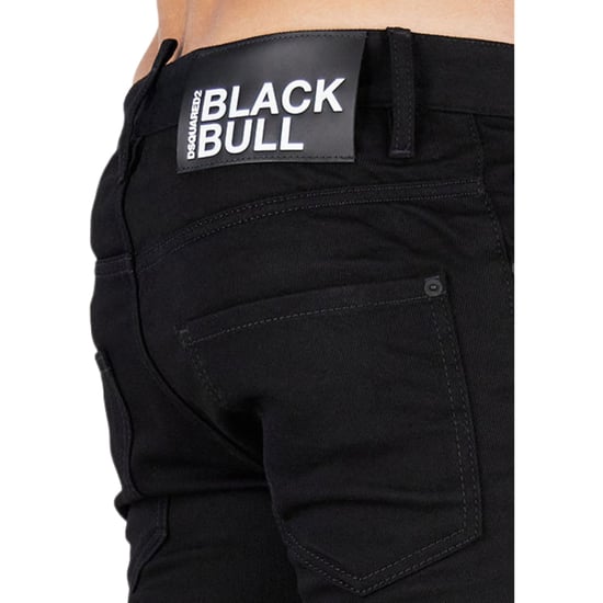 Dsquared2 Black Bull Badge Zwarte Spijkerbroek - Image 3