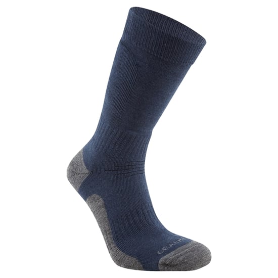 Craghoppers Trek Merino Wollen Sokken voor volwassenen (Blauwe Marine) - Image 3