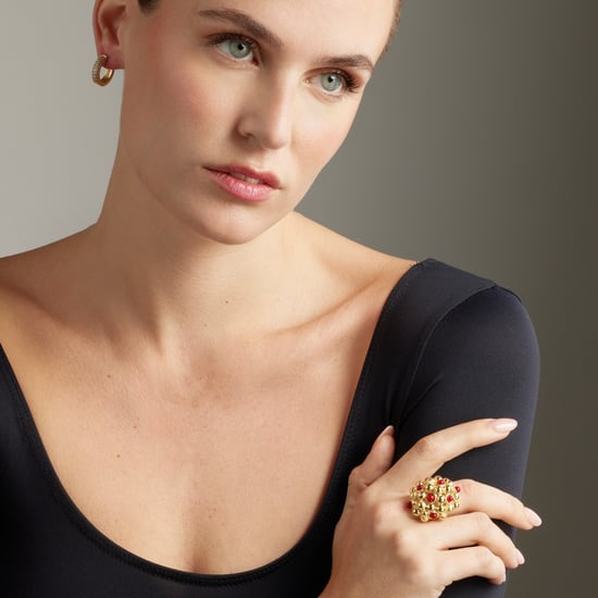 Luxenter ring afgewerkt in 18k geel goud - Xiglor - Image 5
