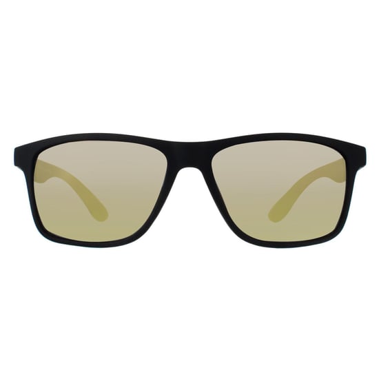 Smarty Rechthoek Unisex Mat Zwart Rubber Geel Brons Blauw Flash SA2306 - Image 1