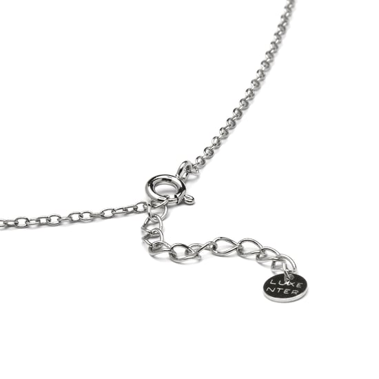 Luxenter Sterling zilveren 925 ketting met gerhodineerde briljant zirkonia - Thilak - Image 5