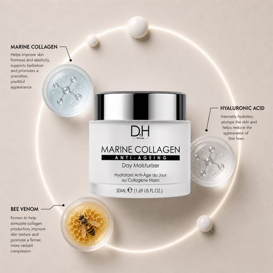 Dr H Dagcrème met marinecollageen en anti-aging werking 50 ml - Image 2