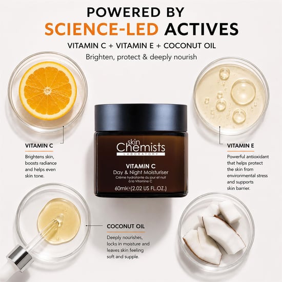 skinChemists Vitamin C Brightening Day Moisturizer 60ml - Image 3