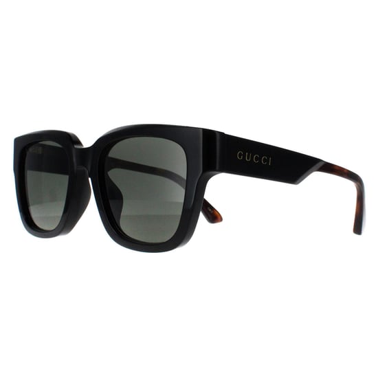 Gucci Square Heren Zwart met Havana Grijs GG1670SK - Image 2