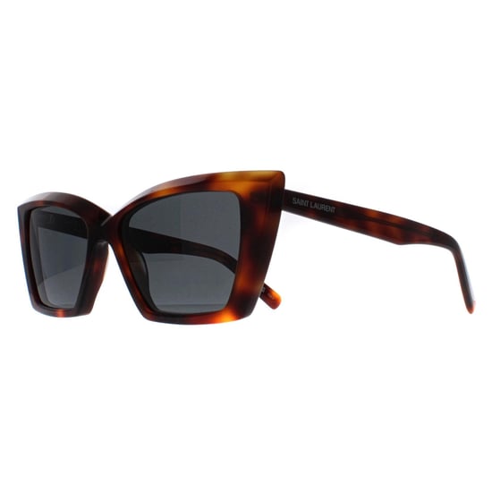 Saint Laurent Cat Eye Vrouwen Havana Zwart SL657 - Image 2
