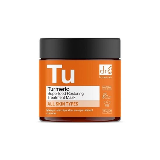 Dr. Botanicals Kurkuma Superfood Anti-Aging Herstellend Masker 60ml - Image 4