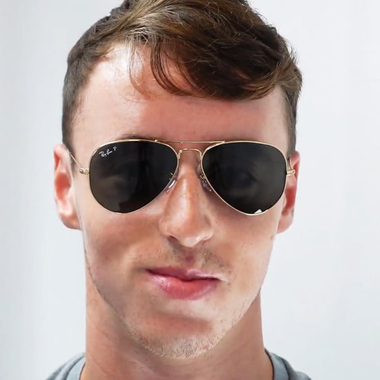 Ray-Ban Aviator unisex goud bruin gradiënt zonnebril RB3025 - Image 5