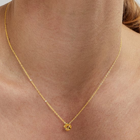 Luxenter Sterling Zilver 925 Ketting met Veelkleurige Zirkonia Afgewerkt in 18K Geel Goud - Alfabet - Image 3