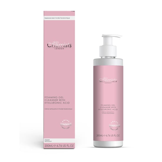 skinChemists Anti-aging schuimende reinigingsgel met hyaluronzuur 200 ml - Image 1