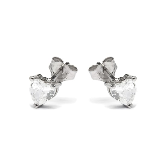Luxenter oorbellen, eqoyi in 925 sterling zilver en glanzende gerhodineerde cubic zirconia - Image 3