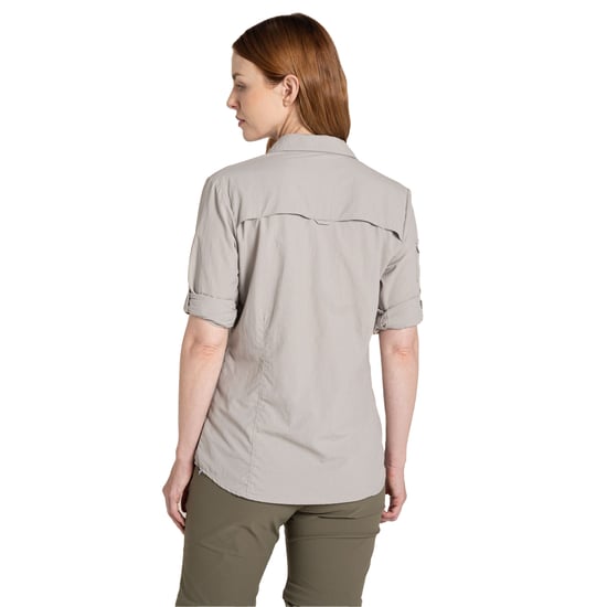 Craghoppers Dames/Dames Adventure III Nosilife Shirt Met Lange Mouwen (Zachte champignon) - Image 2